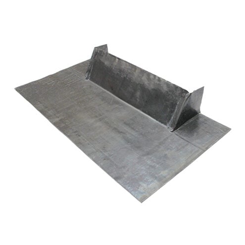 Lead Chimney Apron for front