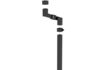 Square Aluminium Downpipe 76mm
