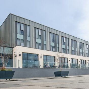 Ebrington Hotel Derry featuring Kytun Architectural Aluminium products