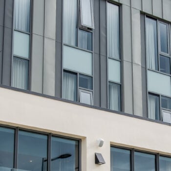 Ebrington Hotel Derry featuring Kytun Architectural Aluminium products