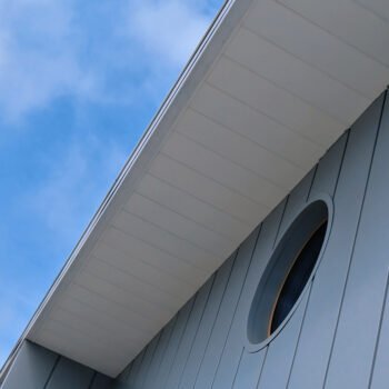Kytun AluSwift architectural aluminium systems installed at Killybegs Small Craft Harbour Amenity Building in County Donegal
